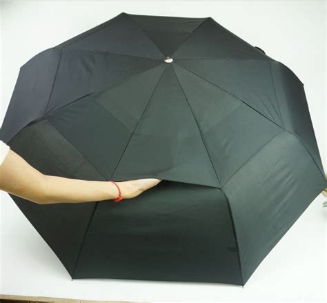 Top High Quality Men Windproof Umbrella Male Commercial Automatic Three