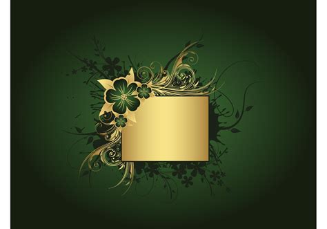 Green And Gold Background Download Free Vector Art Stock Graphics