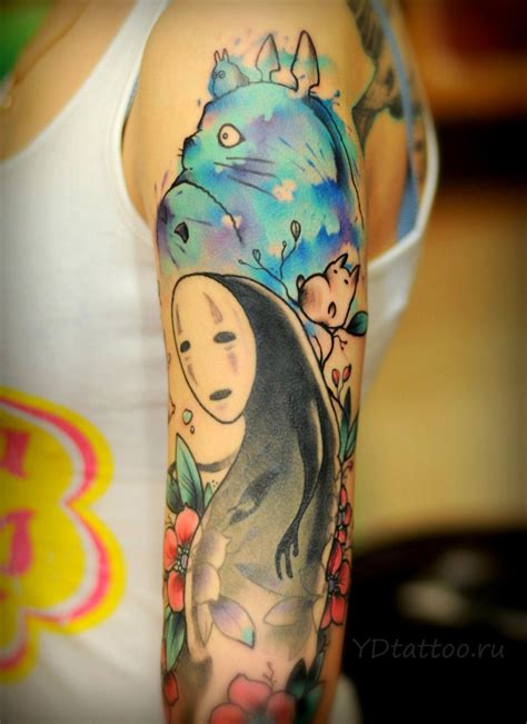 27 Studio Ghibli Tattoos Thatll Make Your Heart Croon Tattoo