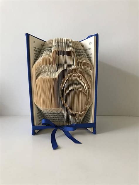 Camera Sculpture Camera Book Fold For Book Lover Book Etsy Book