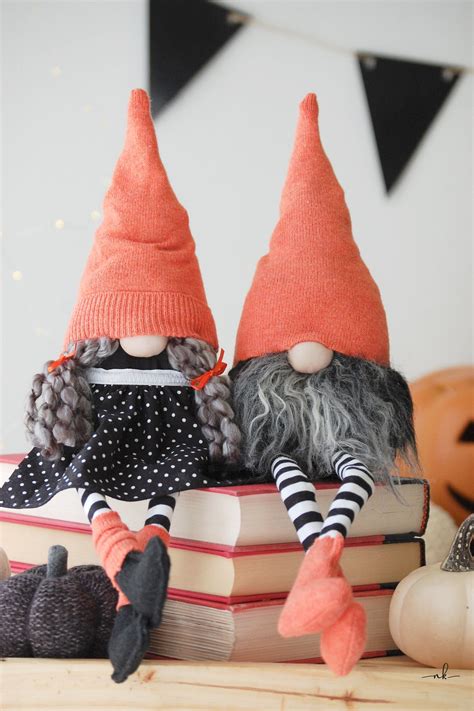 Diy Christms Felt Gnome Sew Free Pattern Tutorial Mykinglist Com