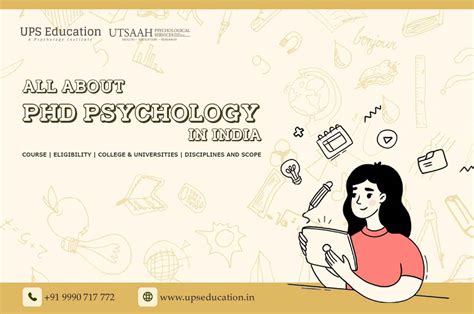 Phd Psychology In India Course Eligibility College And Universities