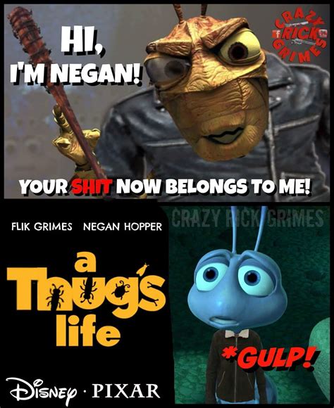 The Walking Dead Disney Meme Version Of Negan Storyline