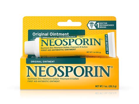 Neosporin First Aid Antibiotic 1 Oz Tube Ointment 400 Iu 35 Mg