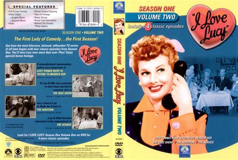 I Love Lucy Season One Volume Two Movie Dvd Scanned Covers I