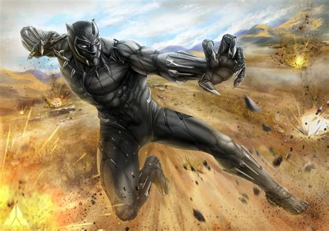 Black Panther Art By In Shoo