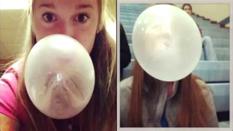 Bubble Gum Blowing Slideshow Youtube