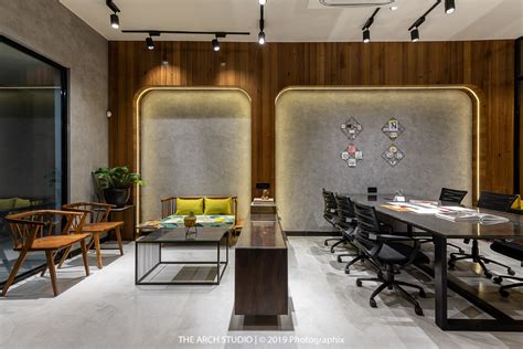Office Design An Amalgamation Of Raw And Modern The Arch Studio