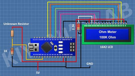 How To Make Arduino Ohm Meter Youtube