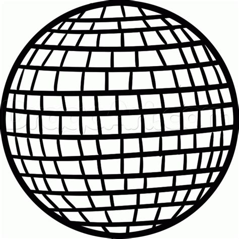 How To Draw A Disco Ball Step By Step Stuff Pop Culture Free Online