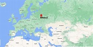¿Dónde está Moscú - ¿Dónde está la ciudad?