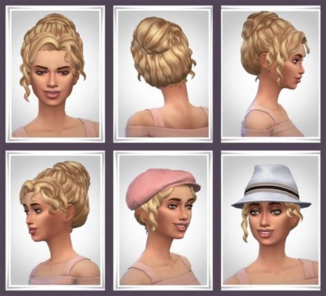 Paulette Hair At Birksches Sims Blog The Sims 4 Catalog