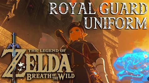 breath of the wild the royal guards gear zelda breath of the wild champions ballad dlc guide