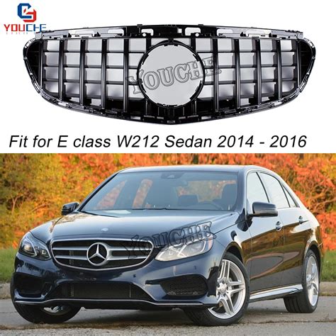 W212 Gt Grille Replacement Front Grill For Mercedes E W212 Sports Amg