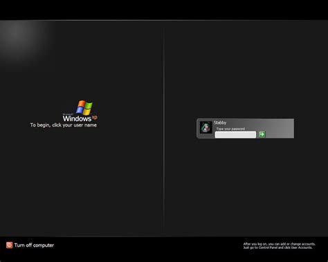 Xp Black Logon By Stabbymctwist On Deviantart