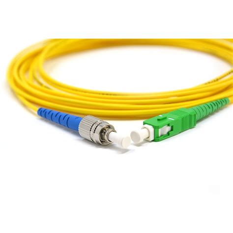 Scapc Fcupc Fiber Patch Cord Simplex Sm G657a2 20mm 15m Yellow