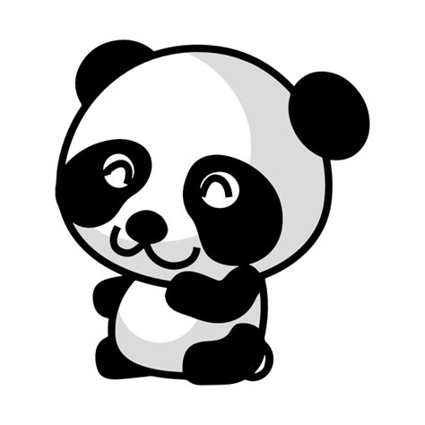 Cartoon Anime Panda Bear Manga Emoticon Panda Bear