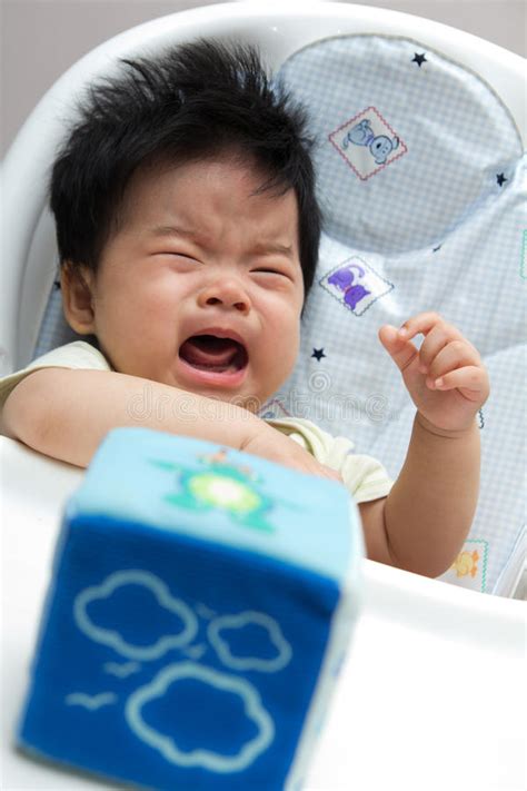 Crying Baby Girl Stock Photo Image Of Girl Born Background 28040736