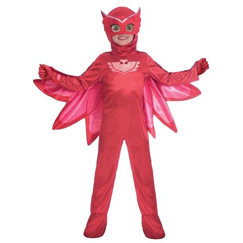 Pj Masks Deluxe Owlette Fancy Dress Costume