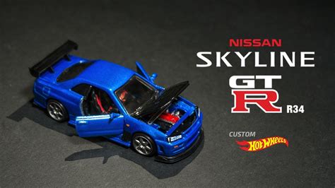 Nissan Skyline Gt R R Hot Wheels Custom Real Rubber Canada Ubicaciondepersonas Cdmx Gob Mx
