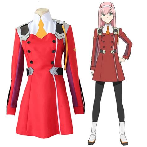Zero Two Costumes2018 Anime Darling In The Franxx Zero Two Cosplay
