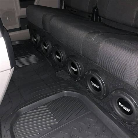 F150 Supercrew 09 23 Ported Enclosure For 6 65 Subwoofers Sound