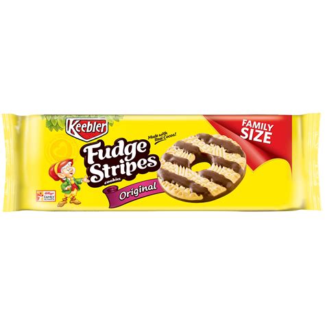 Keebler Fudge Stripes Original Snack Cookies 173 Oz