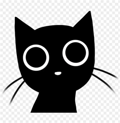 Animated Black Cat  Png Image With Transparent Background Toppng