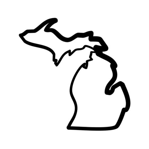 State Of Michigan Images Clipart Best