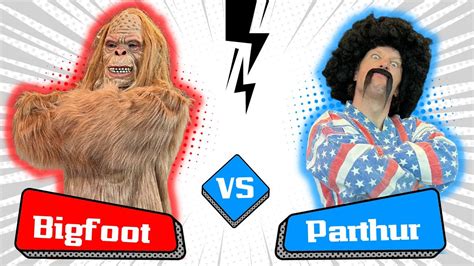Whos Gonna Win Master Parther Challenges Bigfoot Youtube