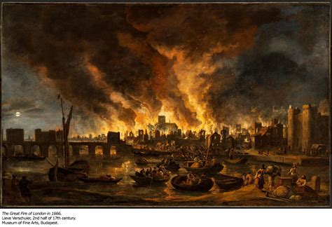 The Great Fire Of London 1666
