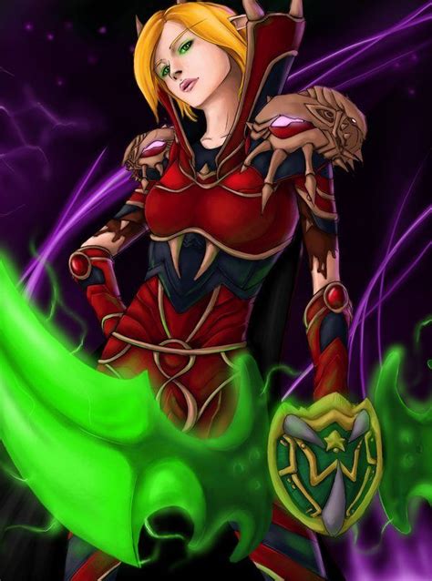 Wow Art Blood Elf Rogues Elf