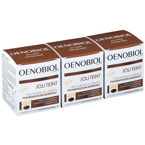 Oenobiol® Mooie Teint Trio 3x30 St Shop Apothekech