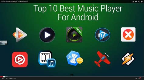 Mobile music player apps for android are plentiful, so you're never going to run out of options for the best android music player today. Top 10 Best Music Player For Android 2014 - YouTube