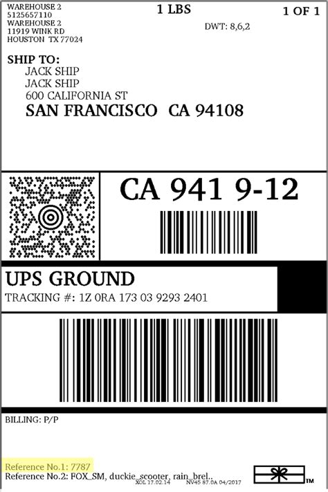 Try preparing a prepaid label online. Customize UPS Domestic Labels | How To - ShippingEasy ...