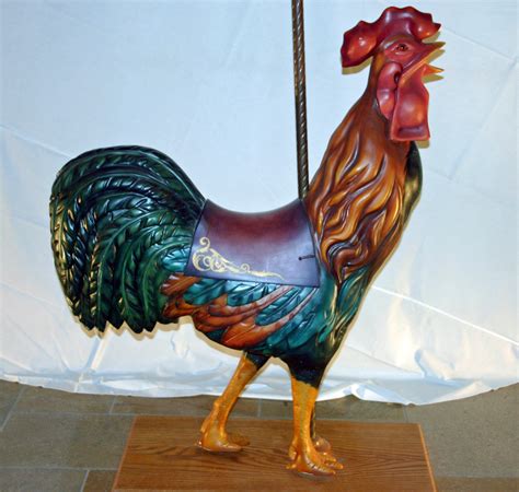 European Carousel Rooster Sold