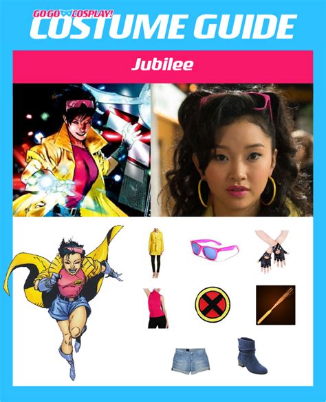 Jubilee Costume Guide Diy Cosplay Halloween Ideas X Men My Xxx Hot Girl