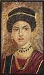 Fayum Woman - mosaic portrait Painting in 2022 | Mosaic portrait ...