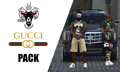 Mp Male Gucci Shirts Pack Sp Fivem Gta5