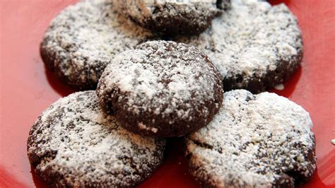 Mollys Crispy Fudgy Chocolate Brownie Cookies Recipes