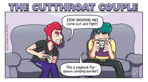 The Six Types Of Gamer Couples Comic The Dashburst Blog