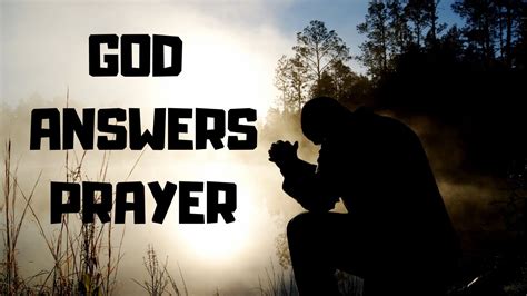 answered prayers