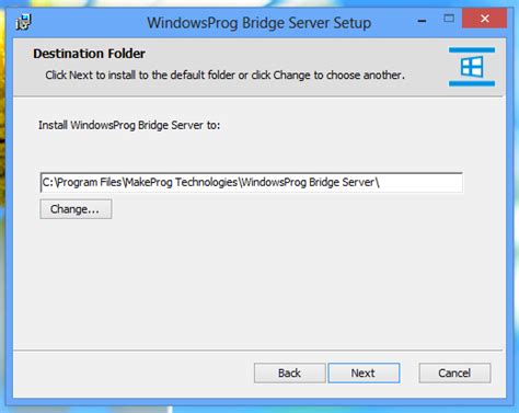 Windowsprog Bridge Server By Makeprog Technologies