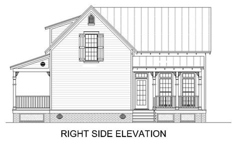 House Plan 65919 Narrow Lot Style With 1383 Sq Ft 3 Bed 2 Bath