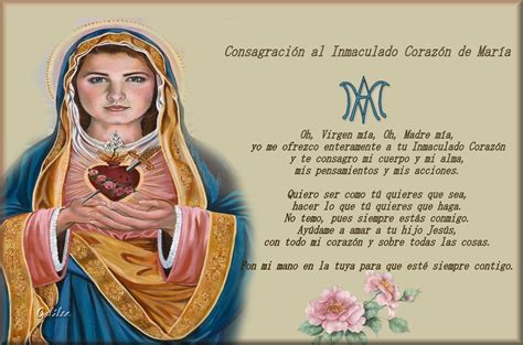 Santa María Madre De Dios Y Madre Nuestra Consagración Al Inmaculado
