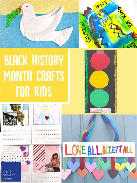 Inspirational Crafts For Black History Month Craft Project Ideas