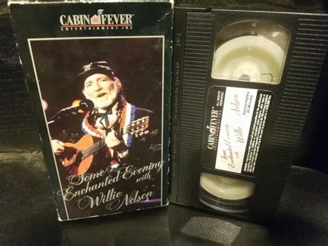 Willie Nelson Some Enchanted Evening Vhs 1989 Cabin Fever