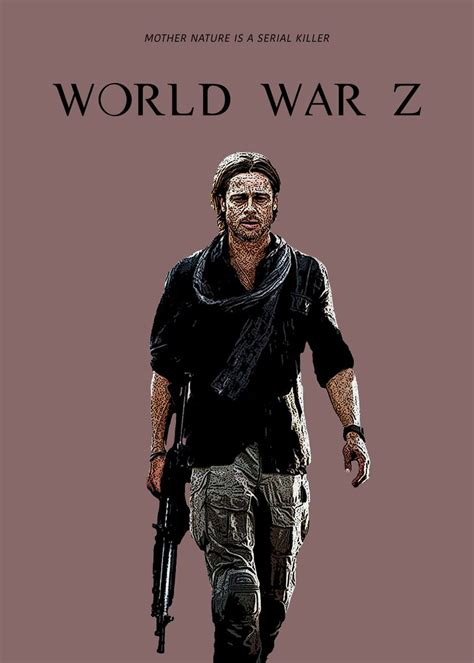 World War Z Poster Picture Metal Print Paint By Movue Posters