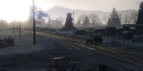 Gta 5 Pc Mod Schaltet Das Verschneite North Yankton Frei