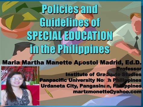Policies And Guidelines Of Special Education In The Philippines